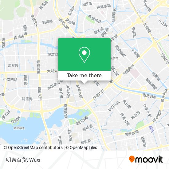 明泰百货 map