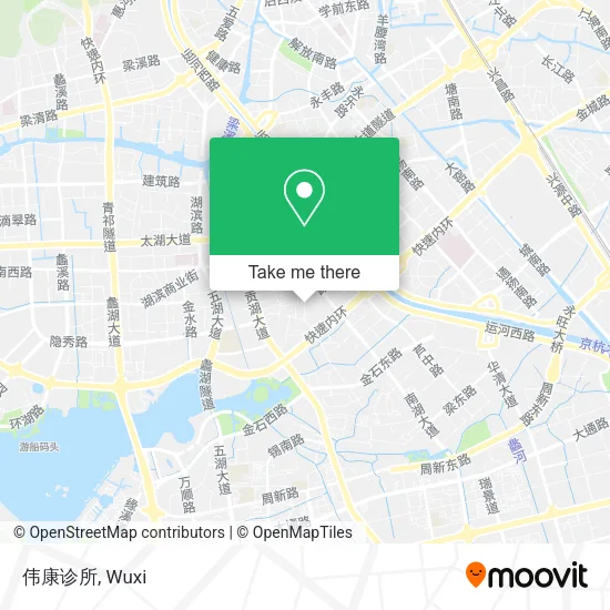 伟康诊所 map