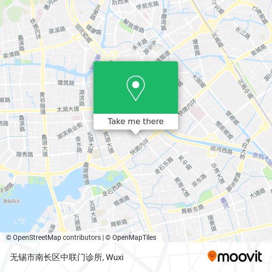 无锡市南长区中联门诊所 map