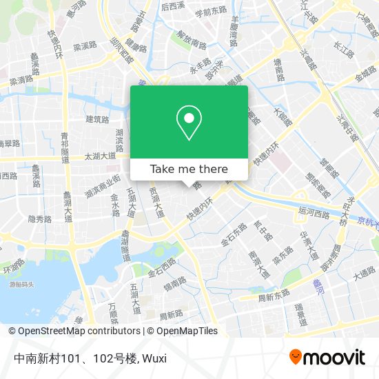 中南新村101、102号楼 map
