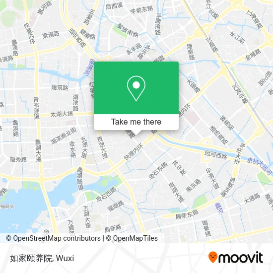 如家颐养院 map