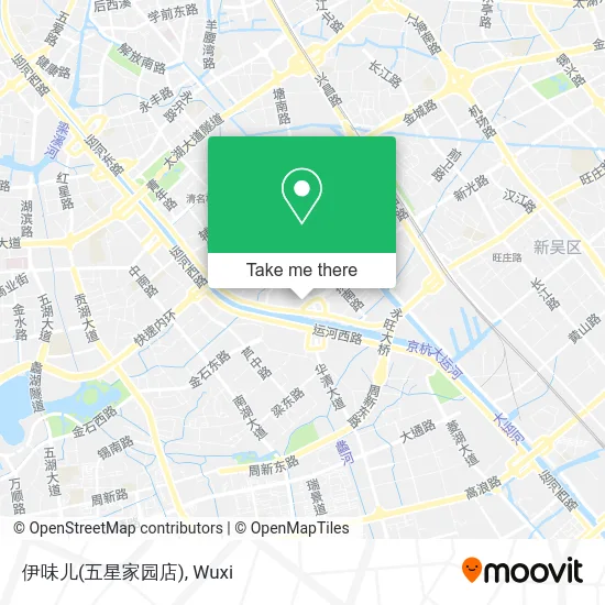 伊味儿(五星家园店) map