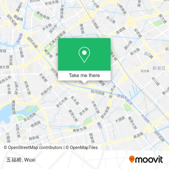 五福桥 map