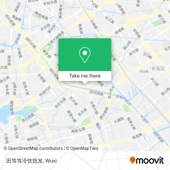 田笃笃冷饮批发 map