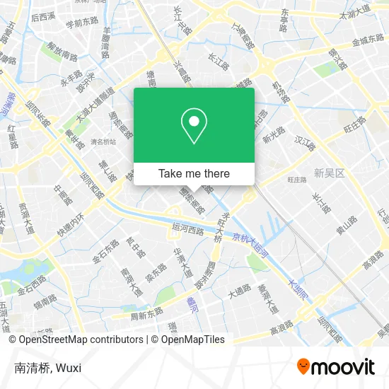 南清桥 map