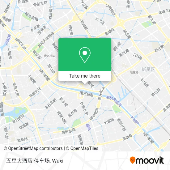 五星大酒店-停车场 map