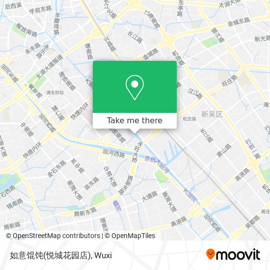 如意馄饨(悦城花园店) map