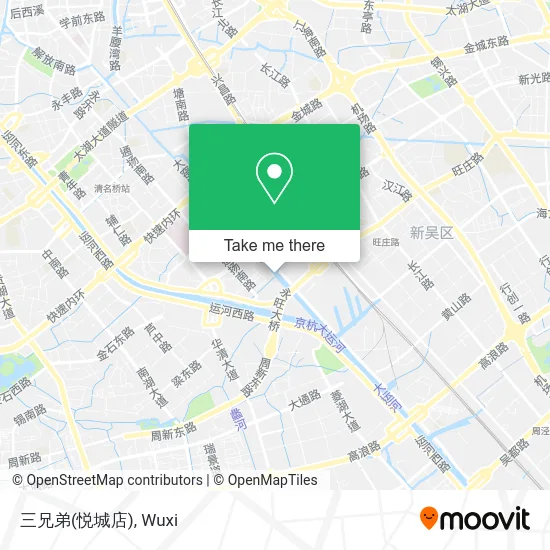 三兄弟(悦城店) map