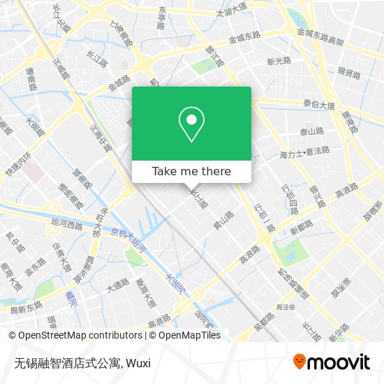 无锡融智酒店式公寓 map