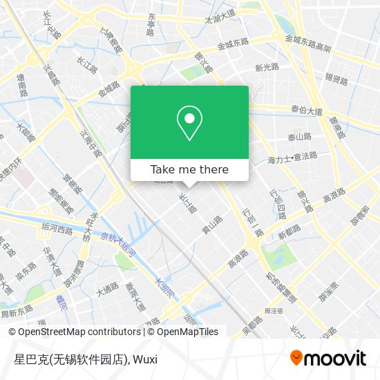 星巴克(无锡软件园店) map