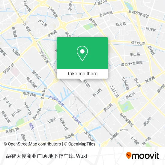 融智大厦商业广场-地下停车库 map