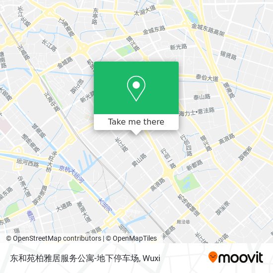 东和苑柏雅居服务公寓-地下停车场 map
