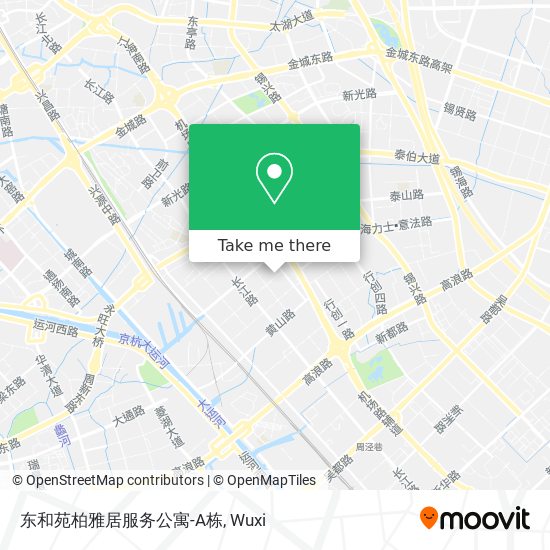 东和苑柏雅居服务公寓-A栋 map