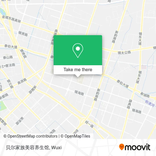 贝尔家族美容养生馆 map