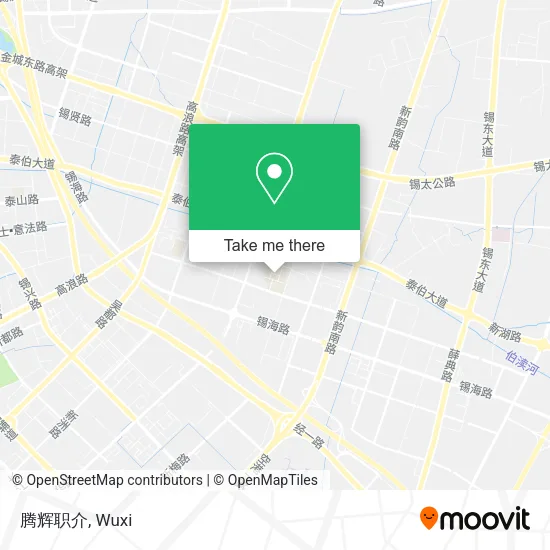 腾辉职介 map