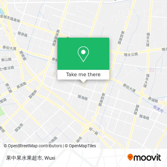 果中果水果超市 map