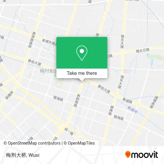梅荆大桥 map