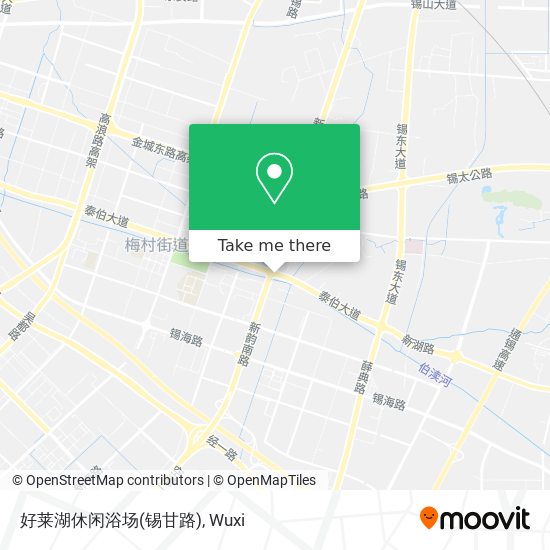 好莱湖休闲浴场(锡甘路) map
