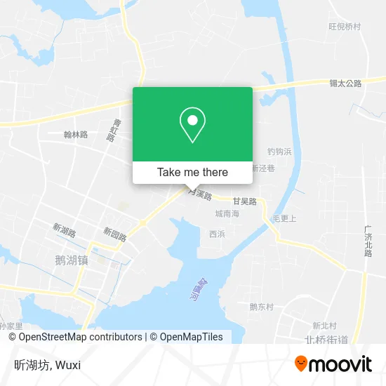 昕湖坊 map