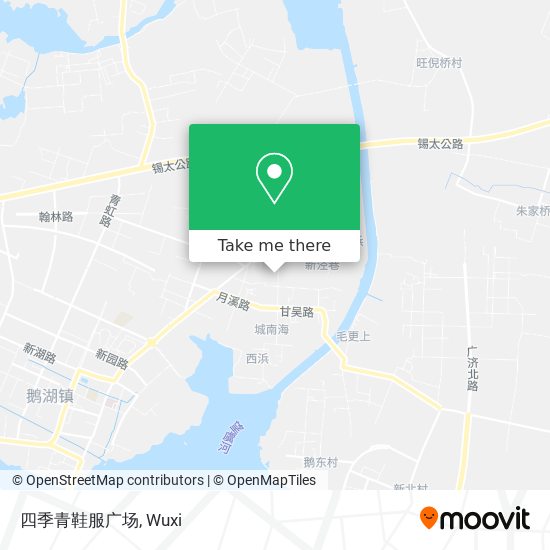 四季青鞋服广场 map