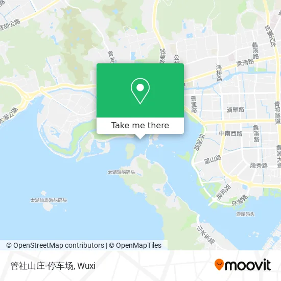 管社山庄-停车场 map