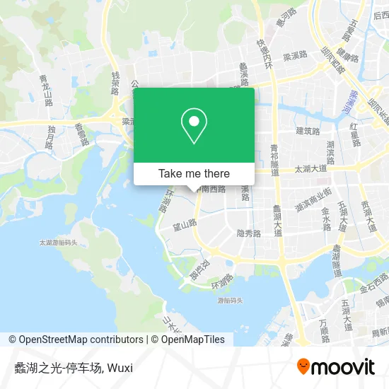 蠡湖之光-停车场 map