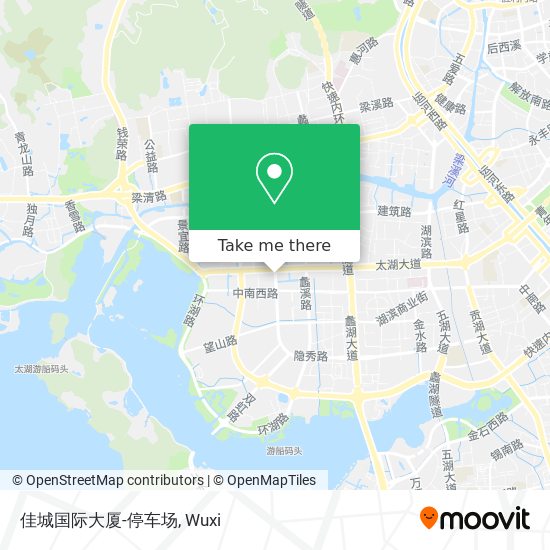 佳城国际大厦-停车场 map