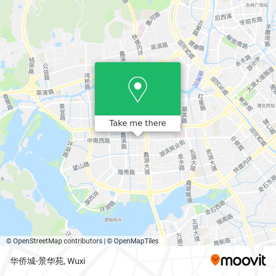 华侨城-景华苑 map
