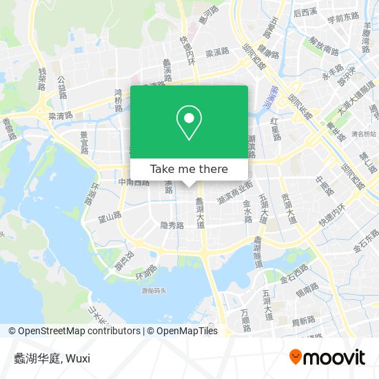 蠡湖华庭 map