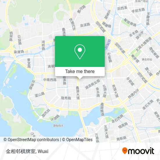 金相邻棋牌室 map