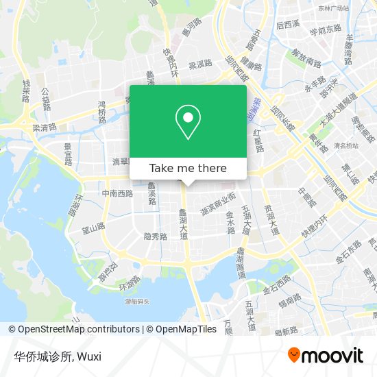 华侨城诊所 map