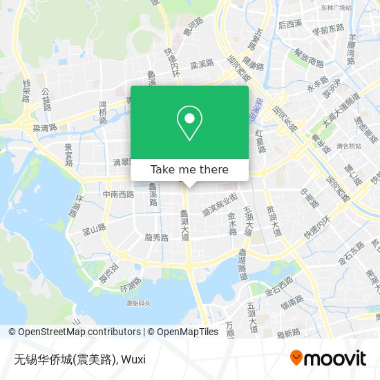无锡华侨城(震美路) map