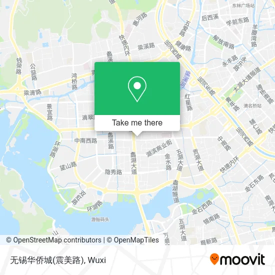 无锡华侨城(震美路) map