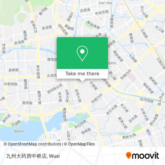 九州大药房中桥店 map