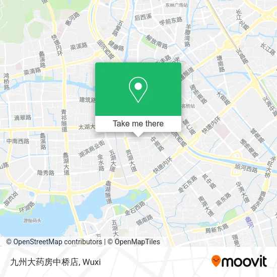 九州大药房中桥店 map