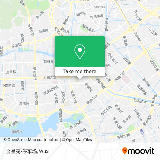 金星苑-停车场 map