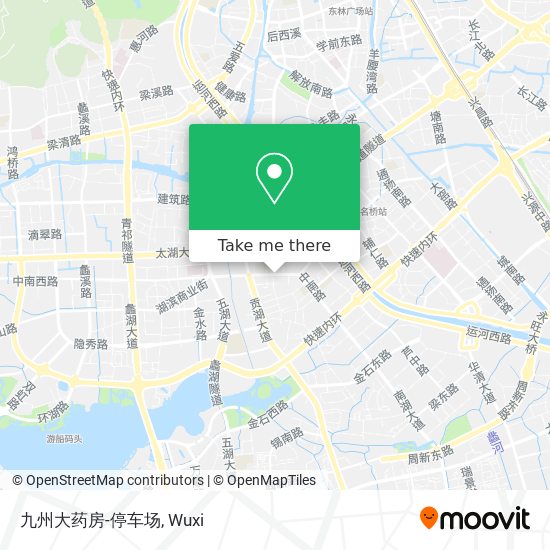 九州大药房-停车场 map