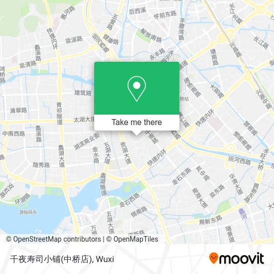 千夜寿司小铺(中桥店) map