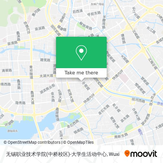 无锡职业技术学院(中桥校区)-大学生活动中心 map