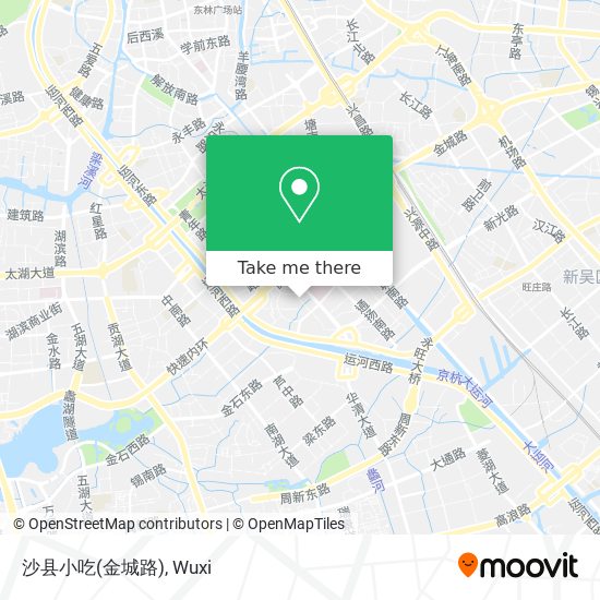 沙县小吃(金城路) map
