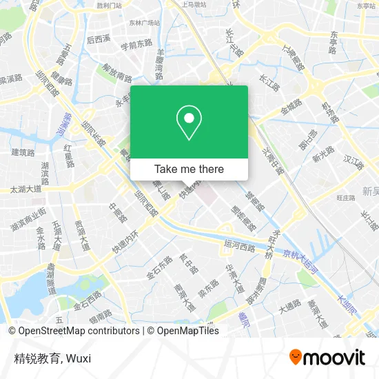 精锐教育 map