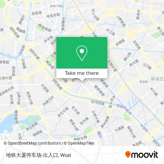 地铁大厦停车场-出入口 map