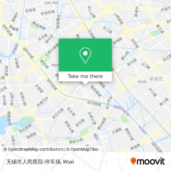 无锡市人民医院-停车场 map