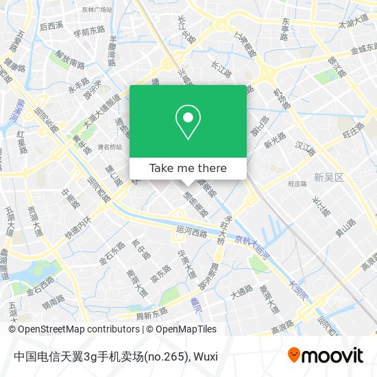 中国电信天翼3g手机卖场(no.265) map