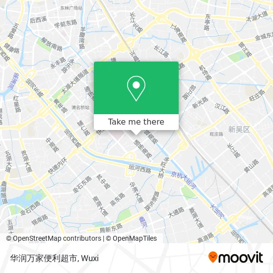 华润万家便利超市 map