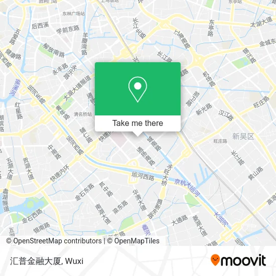 汇普金融大厦 map