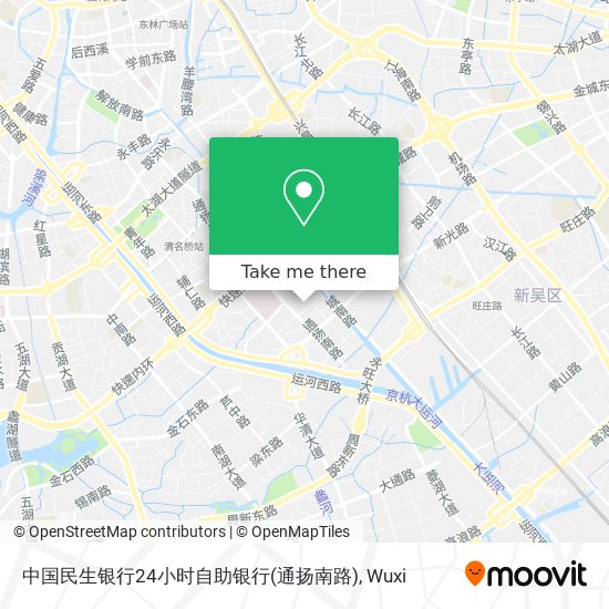 中国民生银行24小时自助银行(通扬南路) map