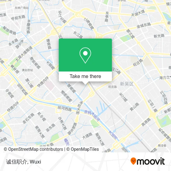 诚信职介 map