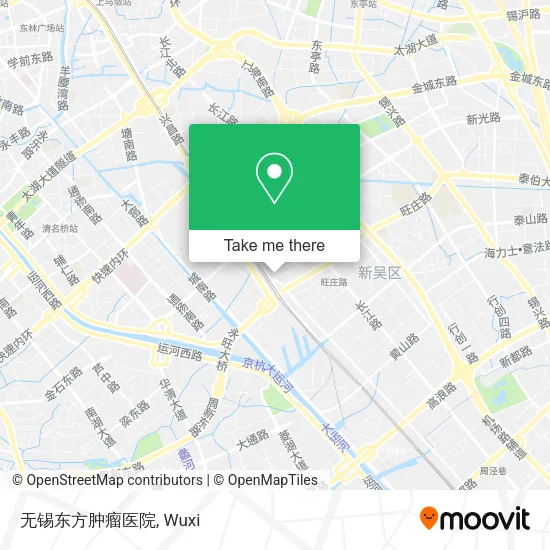 无锡东方肿瘤医院 map