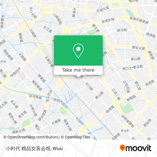 小时代 精品女装会馆 map